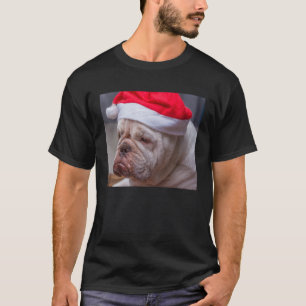 English Bulldog Christmas Light Christmas Ugly Swe T-Shirt