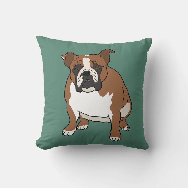 English Bulldog  Cushion (Front)