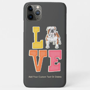 English Bulldog Cute Dog Dad iPhone / iPad case