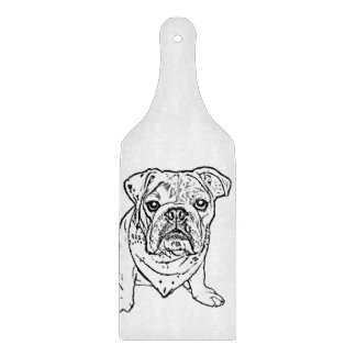 English bulldog cutting board
