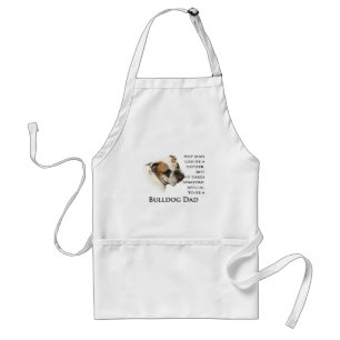 English Bulldog Dad Apron