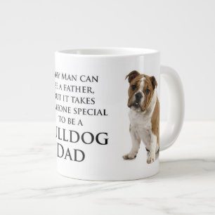 English Bulldog Dad Jumbo Mug