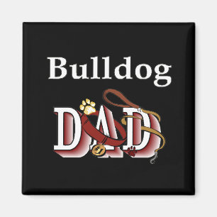 English bulldog dad Magnet