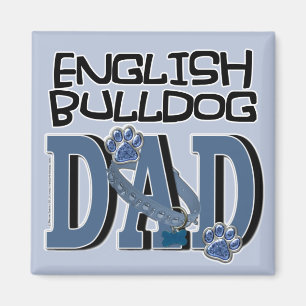 English Bulldog DAD Magnet
