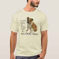 English Bulldog Dad T-Shirt