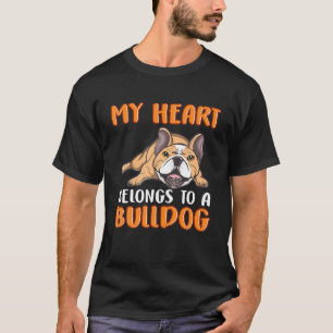 English Bulldog Dog Animal Rescuer Service Dog T-Shirt