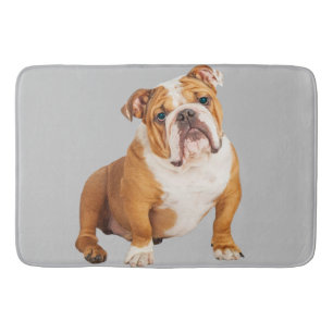 English Bulldog Dog Bath Mat
