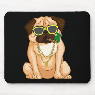 English Bulldog Dog Lover Fun  Mouse Pad