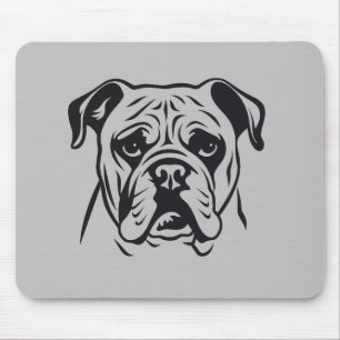 English Bulldog Dog Pet Animal World Furry Friend Mouse Pad