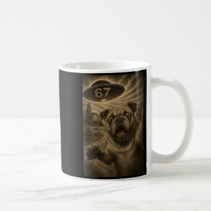 English Bulldog Dog Selfie 67 Meme Six Seven Funny Coffee Mug