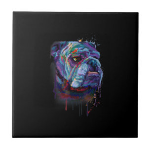 English Bulldog Gift A English Bulldog Mum Ceramic Tile