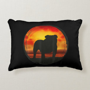 English Bulldog Gifts For Women Men Kids Decorative Cushion