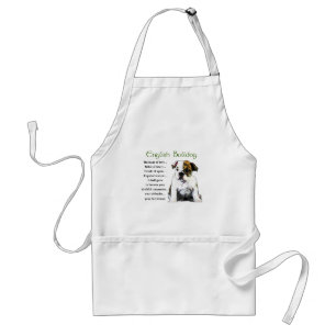 English Bulldog Gifts Standard Apron