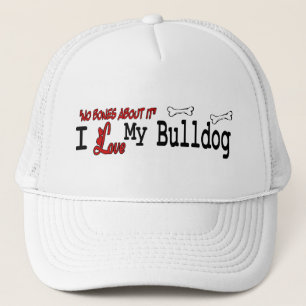 English Bulldog (I Love) Hat
