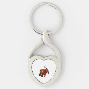English Bulldog Key Ring