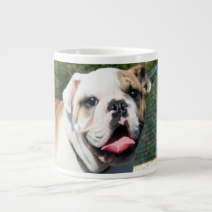 English bulldog large coffee mug