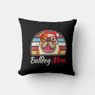 English Bulldog Lover Gifts Bulldog Mum Dad Cushion
