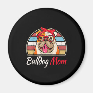 English Bulldog Lover Gifts Bulldog Mum Dad Magnet