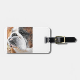 English Bulldog Luggage Tag