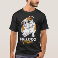 English Bulldog Mama Cute Bully Dog Mom Funny Wome