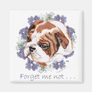 English Bulldog Memory Magnet