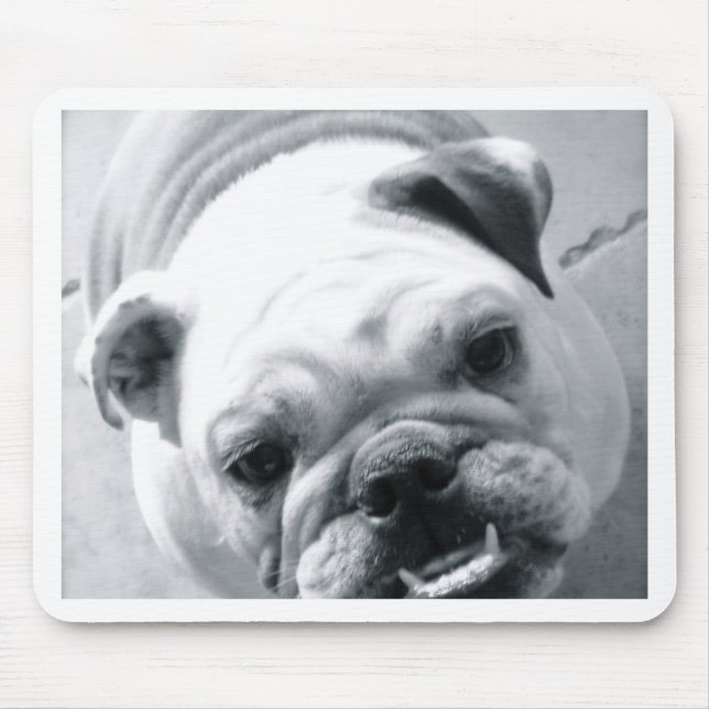 English Bulldog Mouse Pad (Front)