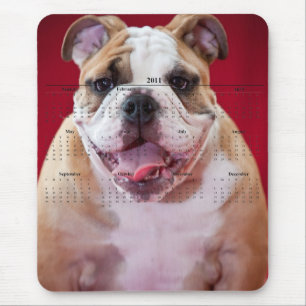 English Bulldog Mouse Pad