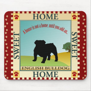 English Bulldog Mouse Pad