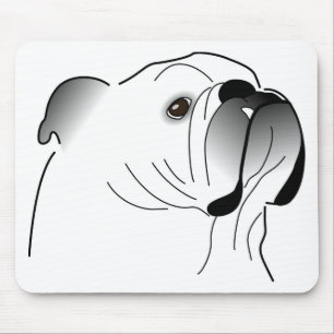 English bulldog mousepad