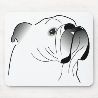 English bulldog mousepad