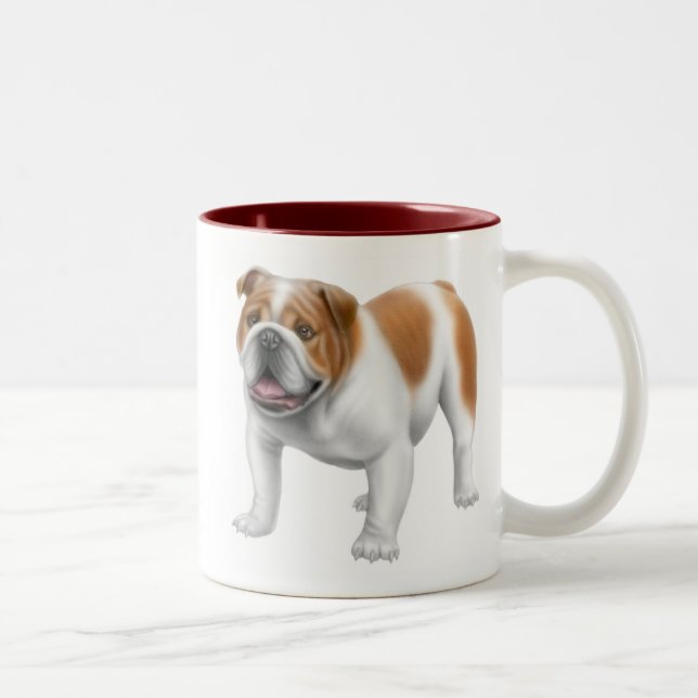 English Bulldog Mug (Right)