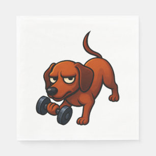 English Bulldog Napkin