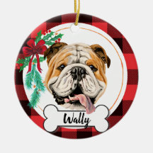 English Bulldog Ornament
