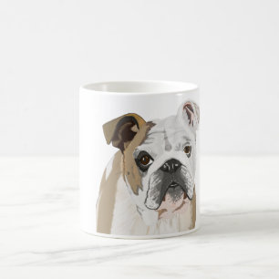 English Bulldog Portrait Coffee Mug