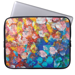english bulldog portrait intellectual artart,graff laptop sleeve