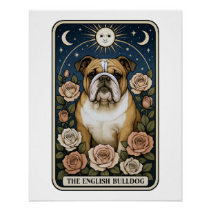 English Bulldog Poster