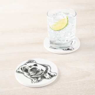 English Bulldog puppy coaster