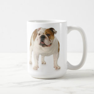 English Bulldog Puppy Dog Red Love Coffee Mug