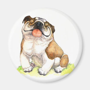 English Bulldog Refrigerator Magnet