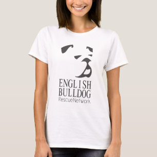 English Bulldog Rescue T shirt Help Rescue