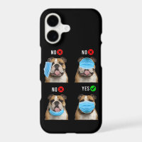 English Bulldog Right Wear Face Mask Tank Top