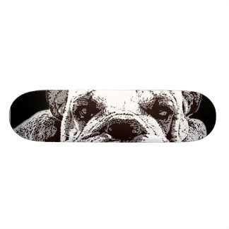 English Bulldog Skateboard