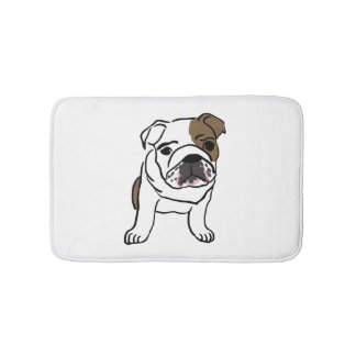 English Bulldog Small Bath Mat