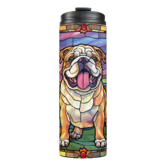 English Bulldog Thermal Tumbler