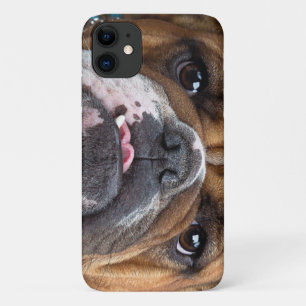 English Bulldog Throw Pillow iPhone 11 Case