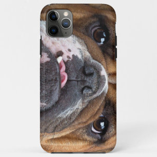English Bulldog Throw Pillow iPhone 11 Pro Max Case