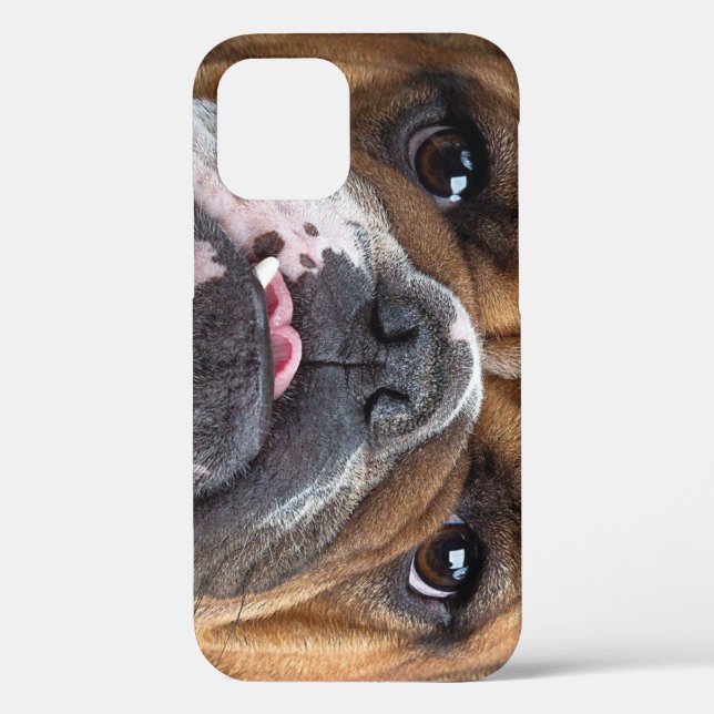 English Bulldog  Throw Pillow Case-Mate iPhone Case (Back)