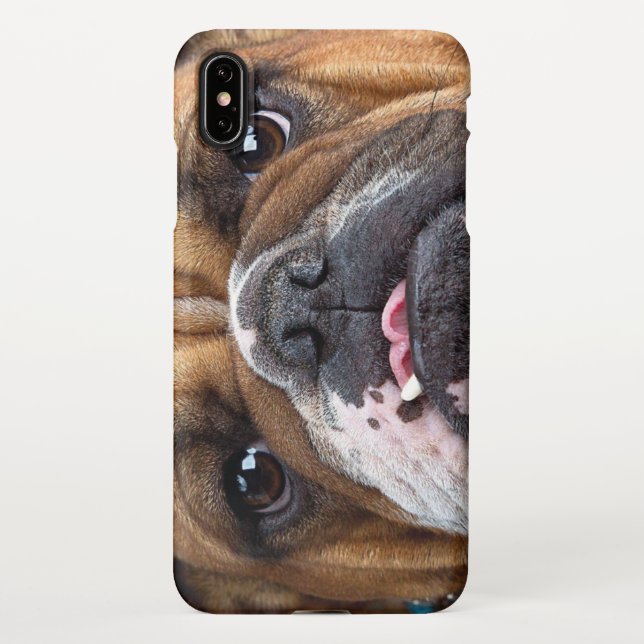 English Bulldog  Throw Pillow iPhone Case (Back)