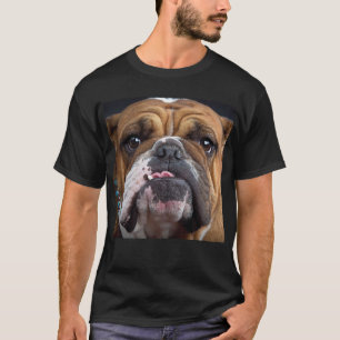 English Bulldog  Throw Pillow T-Shirt