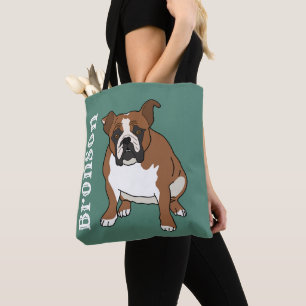 English Bulldog Tote Bag